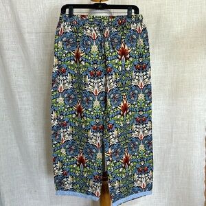 NWOT Signals catalog super-colorful rayon drawstring pants!